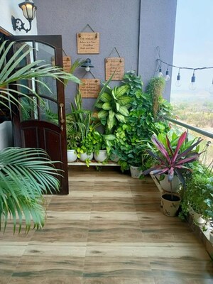 Balcony in 3.5 BHK Apartment at Goel Ganga Acropolis, Baner – for Sale