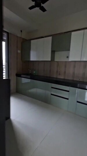Kitchen in 3 BHK Apartment at Sheth Zuri, Laxmi Nagar – for Rent