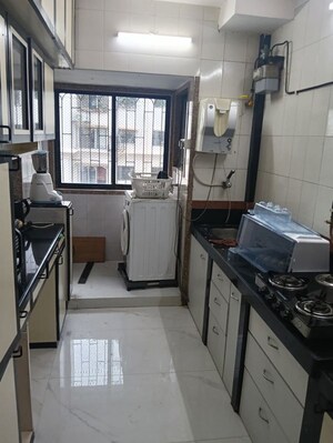 Kitchen in 3 BHK Apartment at Lokhandwala Complex – for Rent