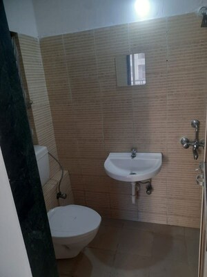Bathroom in 1 BHK Apartment at DB Orchid Ozone, Dahisar East – for Rent