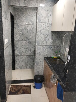 Bathroom in  Office Space at Rupa Solitaire, Kopar Khairane – for Rent