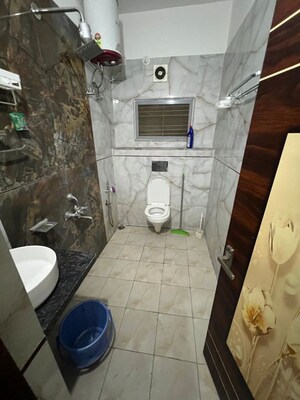 Bathroom in 3 BHK Apartment at Vignana Nagar – for Rent
