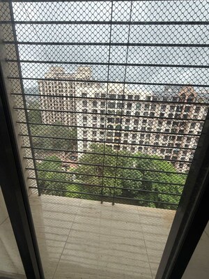 Balcony in 4 BHK Apartment at Vijay Wimbledon Park, Vartak Nagar – for Rent