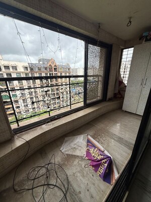 Balcony in 4 BHK Apartment at Vijay Wimbledon Park, Vartak Nagar – for Rent