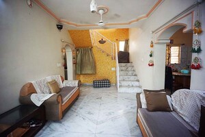 Living Room in 4 BHK Independent House at Satellite – for Sale