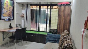 Bedroom in 1 BHK Apartment at Runwal Eirene, Balkum Pada – for Rent