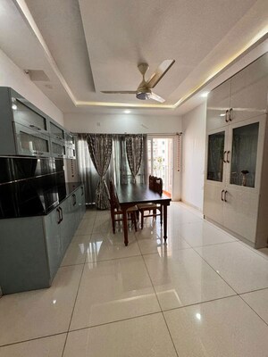 Living Room in 3.5 BHK Apartment at L&T Raintree Boulevard, Hebbal – for Sale
