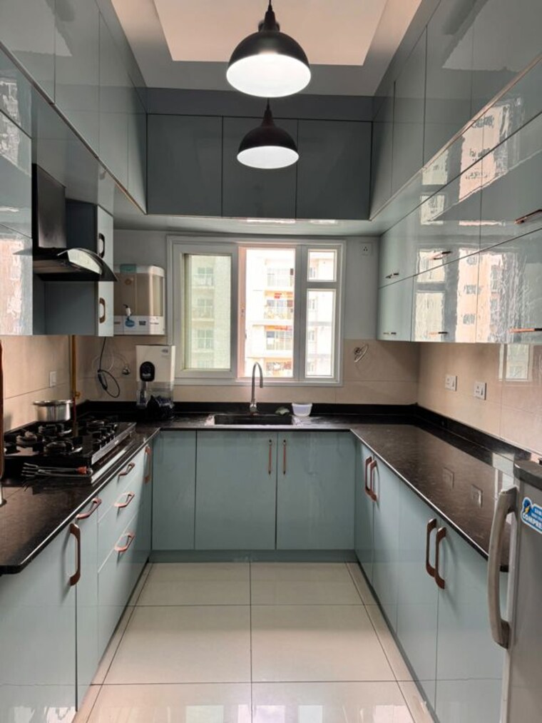 Kitchen, l-t-raintree-boulevard 3.5 Bedroom 1985 Sq.Ft. Apartment In Hebbal Bangalore 10577442