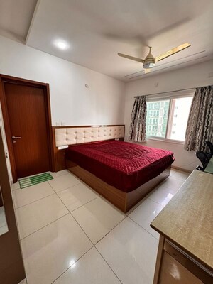 Bedroom in 3.5 BHK Apartment at L&T Raintree Boulevard, Hebbal – for Sale