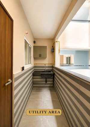 Balcony in 3 BHK Apartment at Narenn Primark Inspira, Miyapur – for Rent