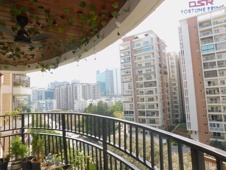 Balcony, raasi-aspire 3 Bedroom 1787 Sq.Ft. Apartment In Madhapur Hyderabad 10577482