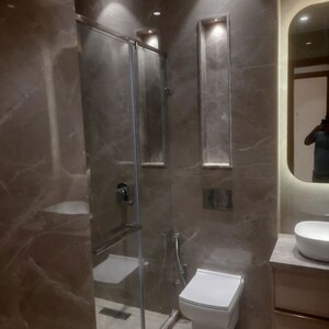 Bathroom in 3 BHK Builder Floor at Greater Kailash ii – for Rent