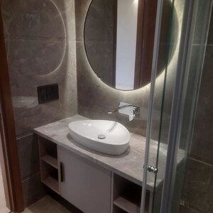Bathroom in 3 BHK Builder Floor at Greater Kailash ii – for Rent
