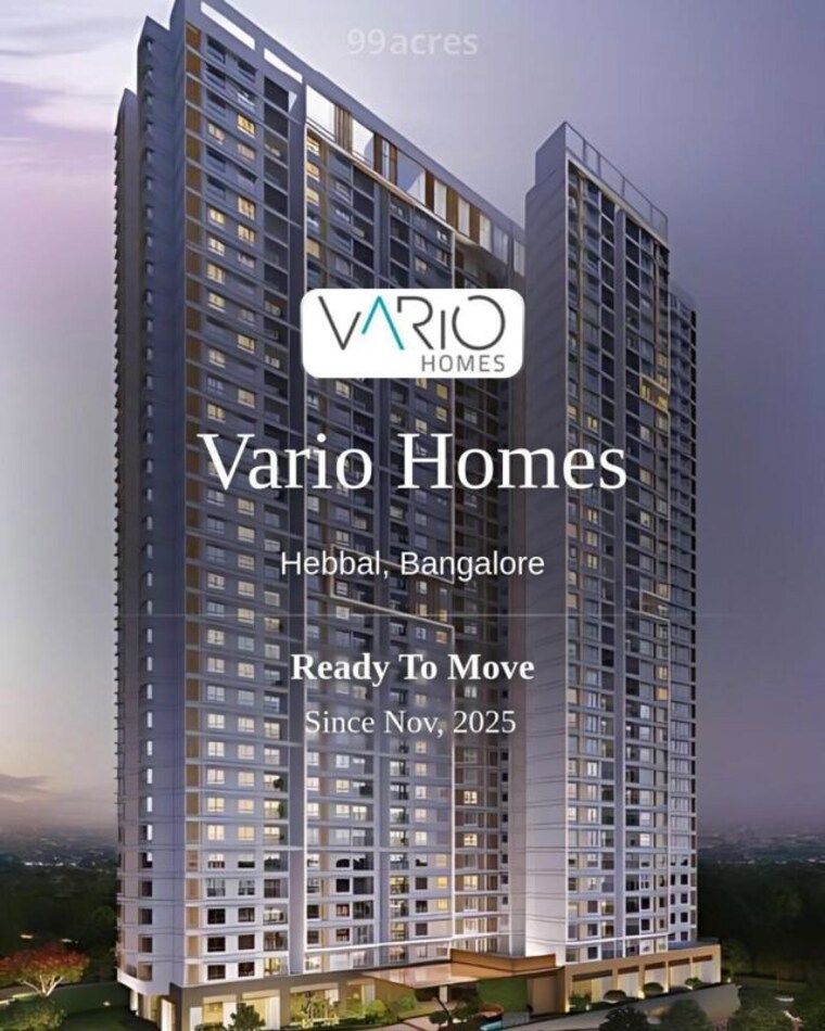 Exterior View, karle-vario-homes 3 Bedroom 1640 Sq.Ft. Apartment In Hebbal Bangalore 10577489