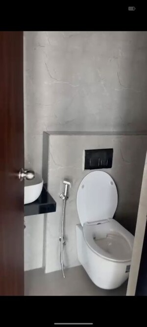 Bathroom in 1 BHK Apartment at Raymond Ten X Habitat, Pokhran Road No Two – for Rent