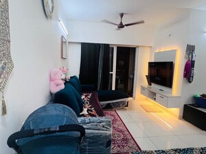Living Room in 2 BHK Apartment at Brigade Bricklane, Jakkuru – for Sale