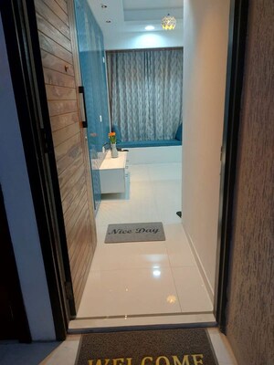 Building Lobby in 2 BHK Apartment at Alliance One, Ghansoli – for Rent
