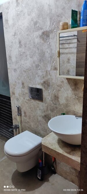 Bathroom in 2 BHK Apartment at Palacia Kingston, Thane West – for Rent