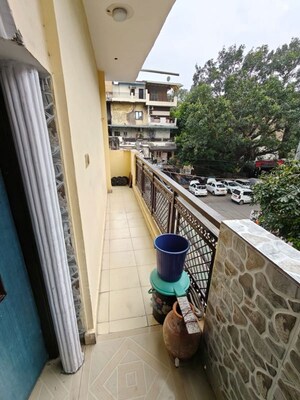 Balcony in 2 BHK Builder Floor at Rajouri Garden – for Rent