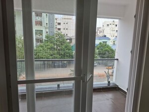 Balcony in 2.5 BHK Apartment at Praneeth Pranav Jaitra, Miyapur – for Rent