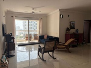 Living Room in 3 BHK Apartment at Purva Palm Beach, Hennur Road – for Sale