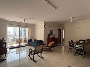 Living Room in 3 BHK Apartment at Purva Palm Beach, Hennur Road – for Sale