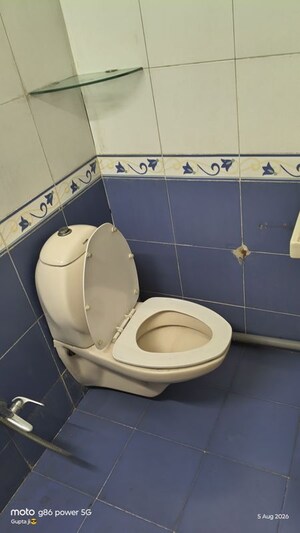 Bathroom in 1 BHK Apartment at Ajmera Bhakti Park, Bhakti Park – for Rent