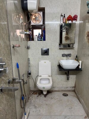 Bathroom in 3 BHK Builder Floor at Pitampura – for Sale