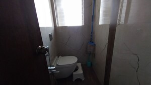 Bathroom in 1 BHK Apartment at Queenstown Springs, Ghansoli – for Rent