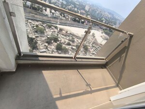 Balcony in 2 BHK Apartment at Runwal The Central Park, Chinchwad – for Rent