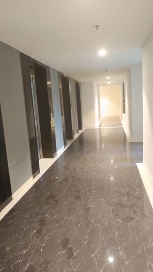 Building Lobby in 1 BHK Apartment at Runwal Gardens, Dombivli East – for Rent