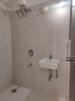 Bathroom in 2 BHK Apartment at Nakshatra Arena Thane, Laxmi Nagar – for Rent
