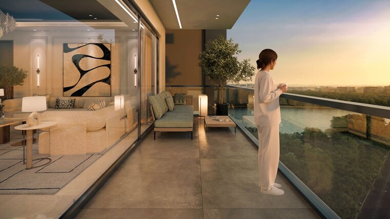 Balcony, sector 24 4 Bedroom 3110 Sq.Ft. Apartment In Sector 24 Panchkula 10577445