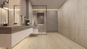 Bathroom in 4 BHK Apartment at Sector 24 – for Sale