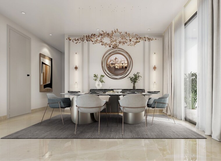 Dining area, sector 24 4 Bedroom 3110 Sq.Ft. Apartment In Sector 24 Panchkula 10577445
