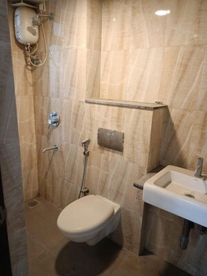 Bathroom in 2 BHK Apartment at Lodha Amara, Kolshet Road – for Rent
