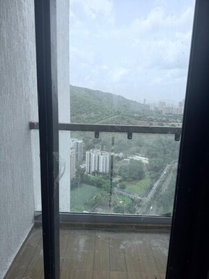 Balcony in 2 BHK Apartment at Dhamji Shamji Mahavir Spring Tulip Phase 1, Pokhran Road No Two – for Sale