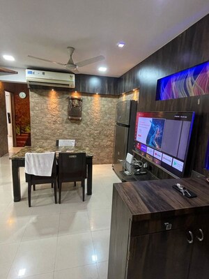 Living Room in 2 BHK Apartment at Puranik City, Kasarvadavali – for Rent