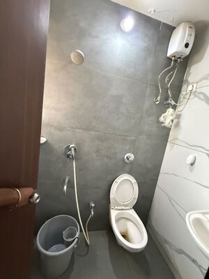 Bathroom in 2 BHK Apartment at Ram Pushpanjali Residency, Owale – for Rent