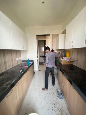 Kitchen in 2 BHK Apartment at Risland The Icon, Dhokali – for Rent