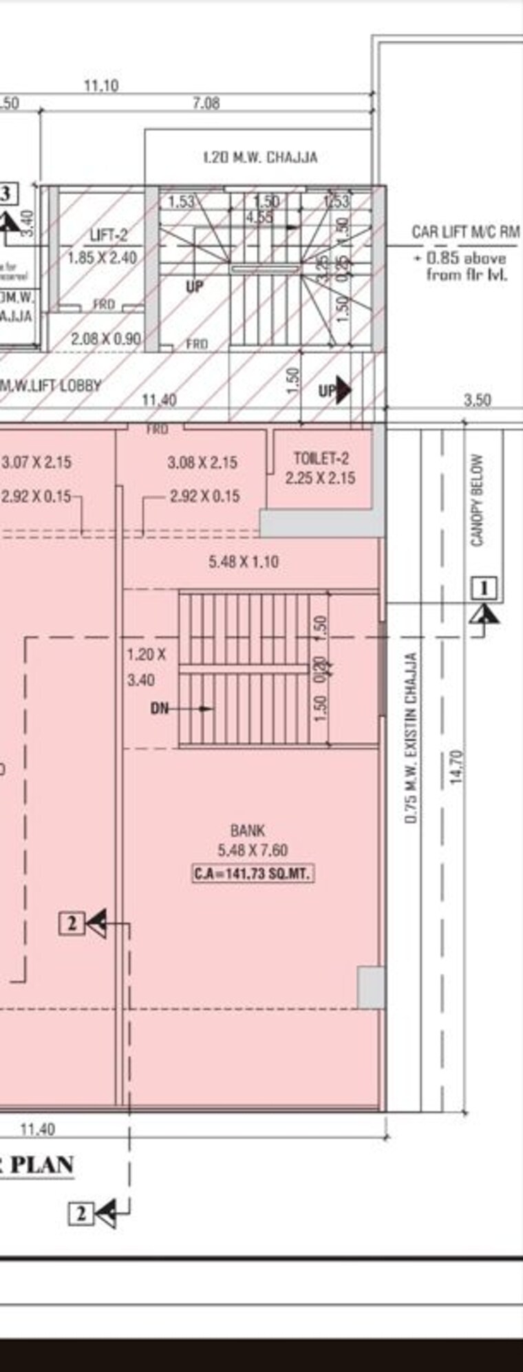 Floor Plan, bandra west Commercial Showroom 1250 Sq.Ft. In Bandra West Mumbai 10577753