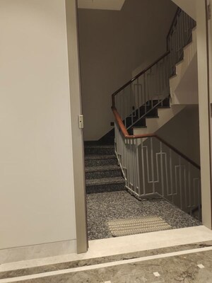 Staircase in 3 BHK Builder Floor at Greater Kailash I – for Sale