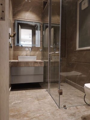 Bathroom in 3 BHK Builder Floor at Greater Kailash I – for Sale