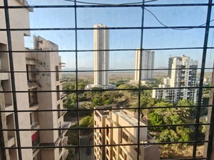 Balcony in 2 BHK Apartment at Puranik City Phase III, Ghodbunder Road – for Rent