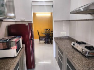 Kitchen in 2 BHK Apartment at Group Seven Rushi Heights, Goregaon East – for Rent