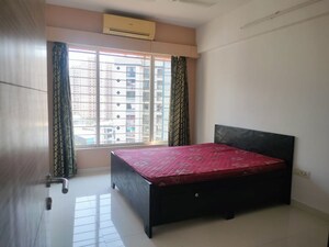 Bedroom in 2 BHK Apartment at Group Seven Rushi Heights, Goregaon East – for Rent