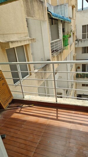 Balcony in 1 BHK Apartment at Arun Anika Enclave, Hinjewadi – for Rent