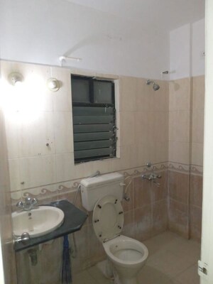 Bathroom in 2 BHK Apartment at Gulmohar Orchids, Kharadi – for Rent