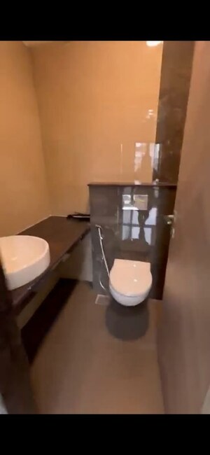Bathroom in 1 BHK Apartment at Ajmera Boulevard, Malad West – for Sale