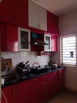 Kitchen in 3 BHK Apartment at SVS Windgates, Horamavu – for Rent